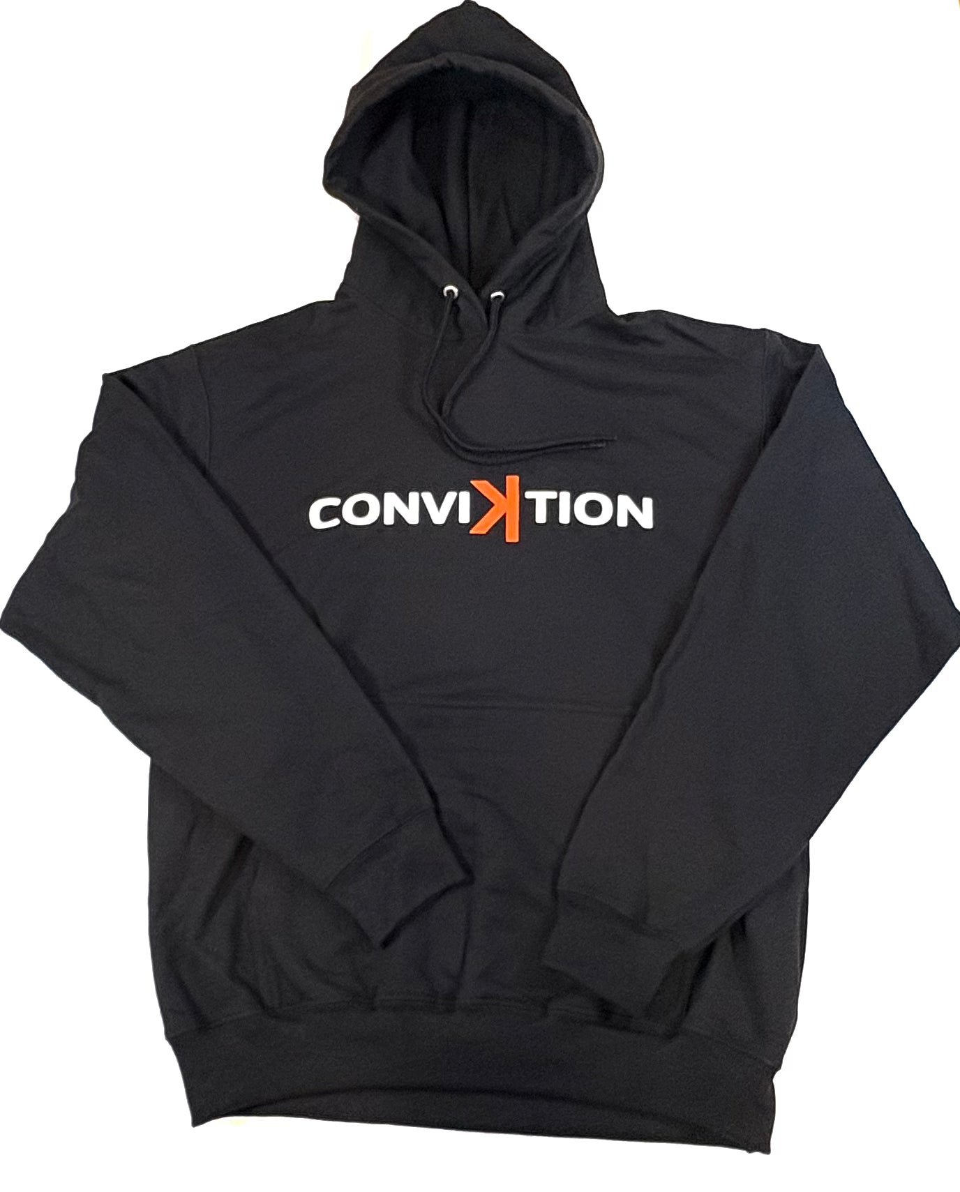 ConviKtion Heavyweight Orange K Hoodie