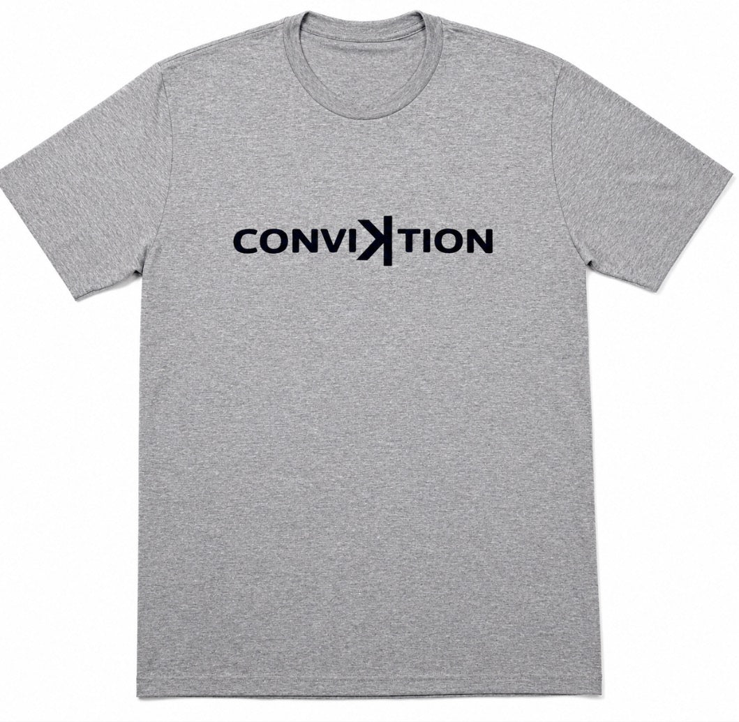 ConviKtion Essential Tee- Grey